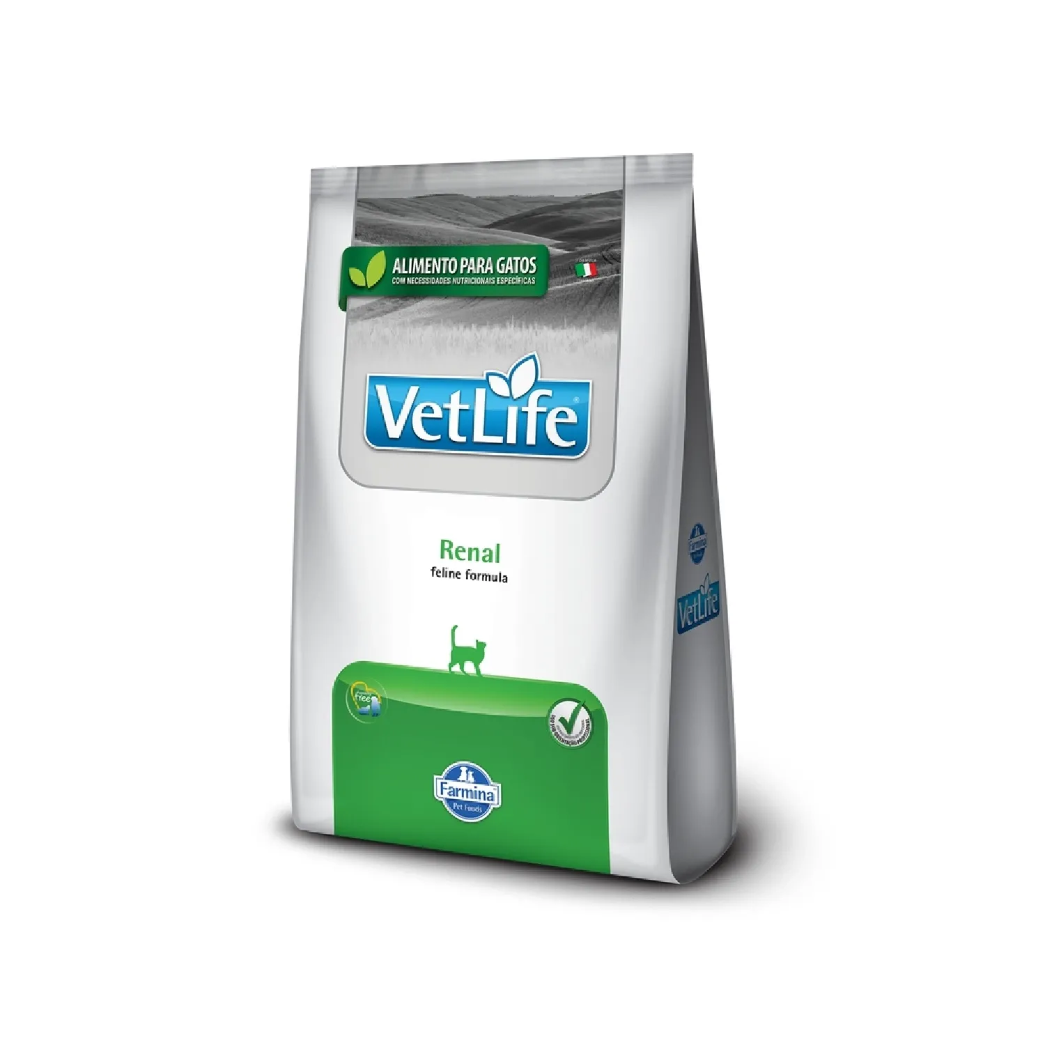 Racao Vet Life Natural Feline Renal 1